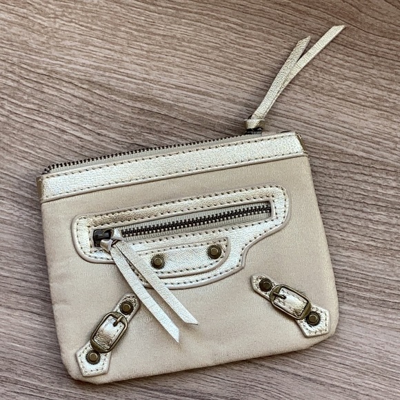 Balenciaga pouch motocross classic leather canvas - Picture 2 of 16